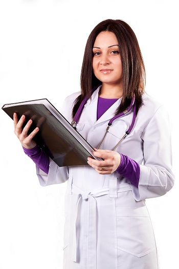 Doctor discussing safe GLP-1 side-effect management