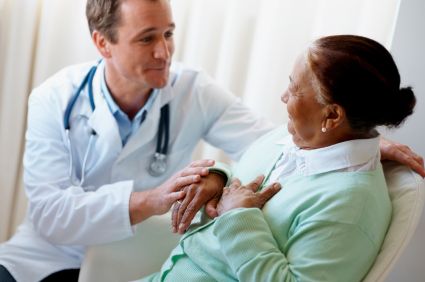W8MD clinician discussing services with a patient